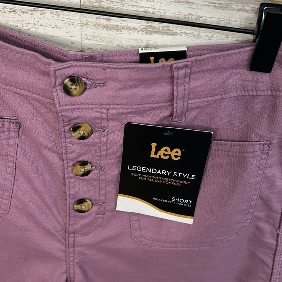 LEE Relaxed fit High Rise Shorts | SIZE 4 - Picture 5 of 8
